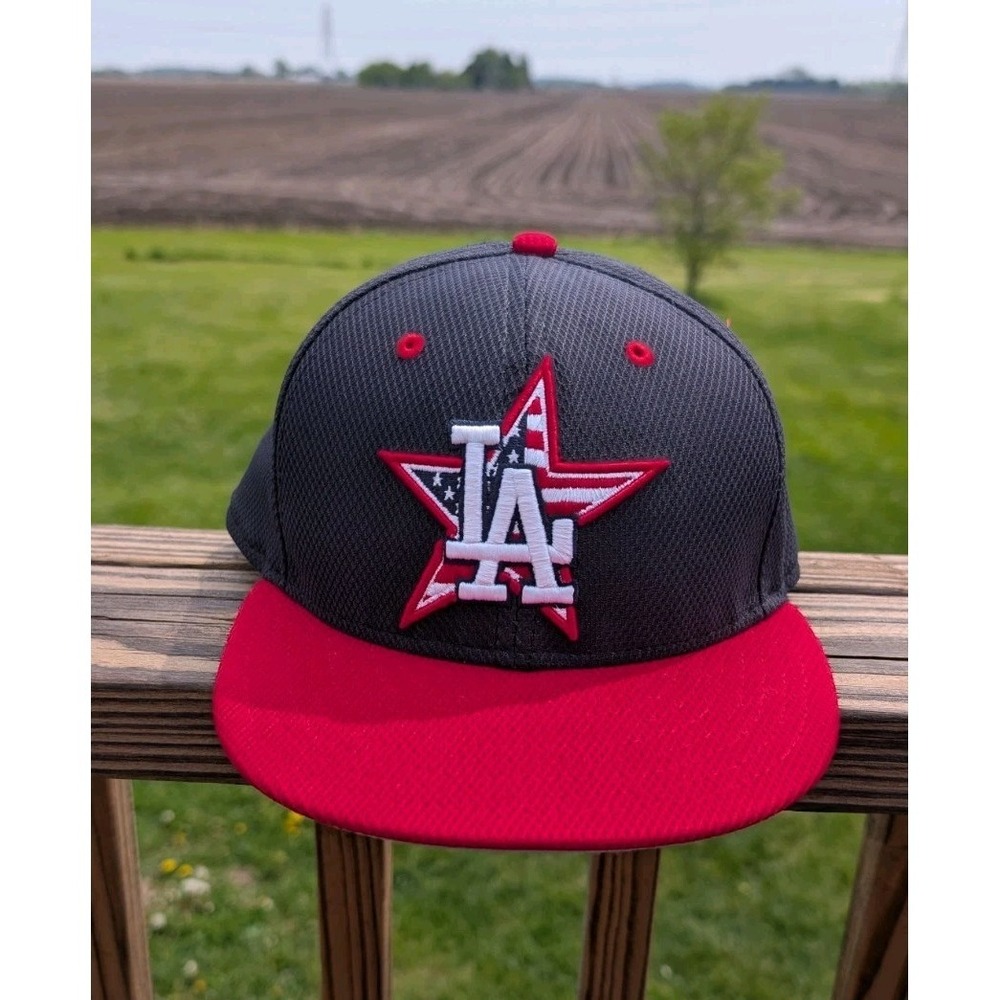 Los Angeles Dodgers - New Era Cap - 2014 Stars/Stripes 4th of July - Size 58.7cm